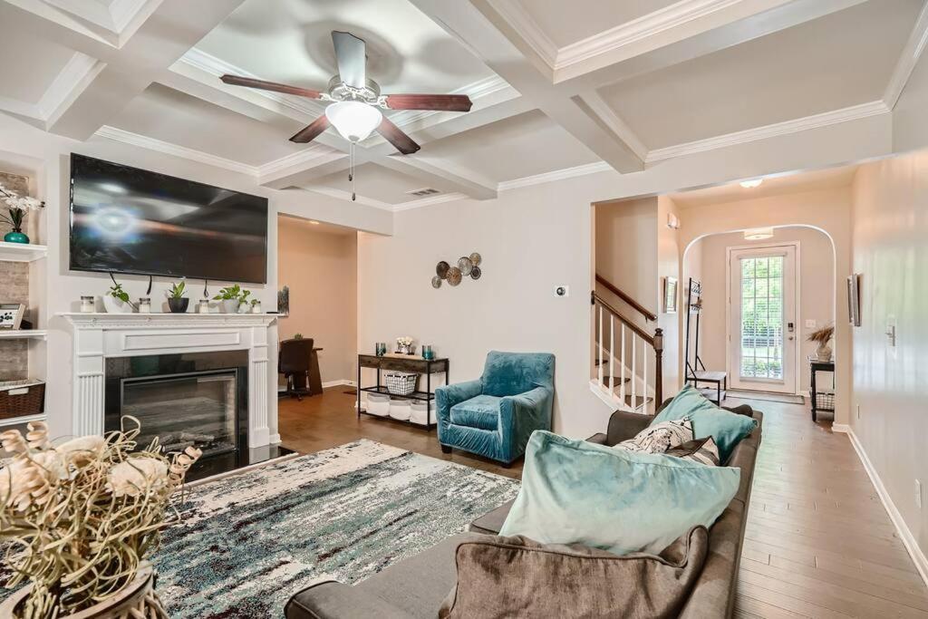 Luxury Townhouse In Atlanta Suburb Villa Collinsville Esterno foto